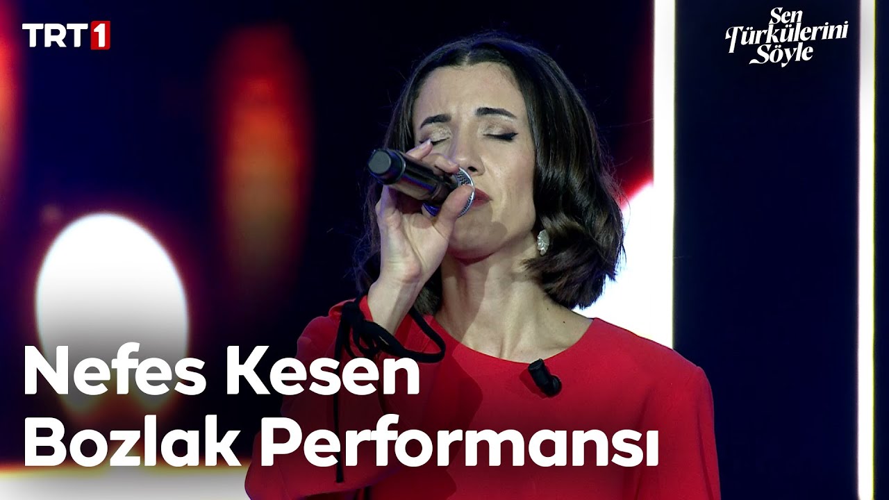 Cansu Yolcu - Avşar Bozlağı - Sen Türkülerini Söyle 12. Bölüm @trt1