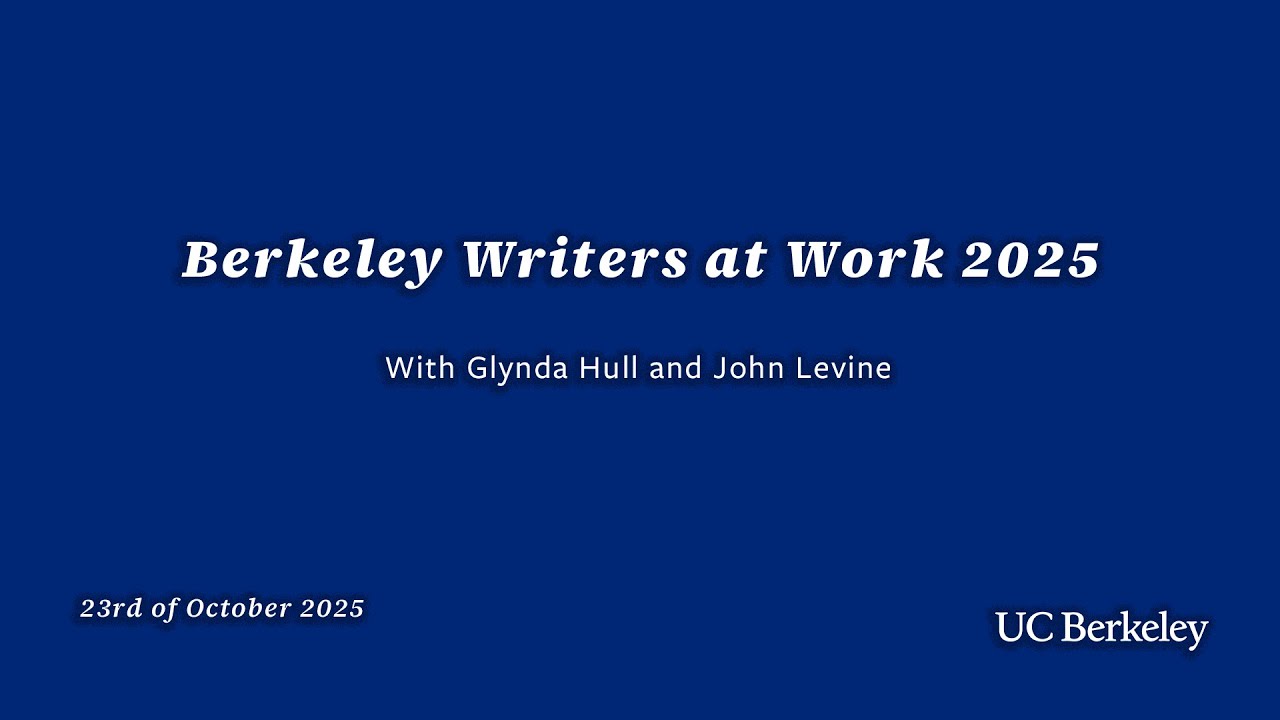Berkeley Writers at Work 2025 featuring Glynda Hull