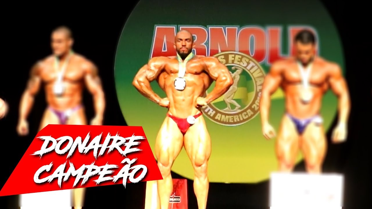 É CAMPEÃO | DONAIRE VENCE O ARNOLD CLASSIC CATEGORIA ATÉ 100KG