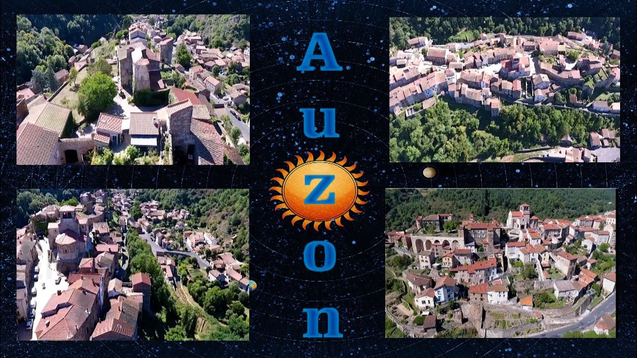Auzon , village médiéval , Auvergne.