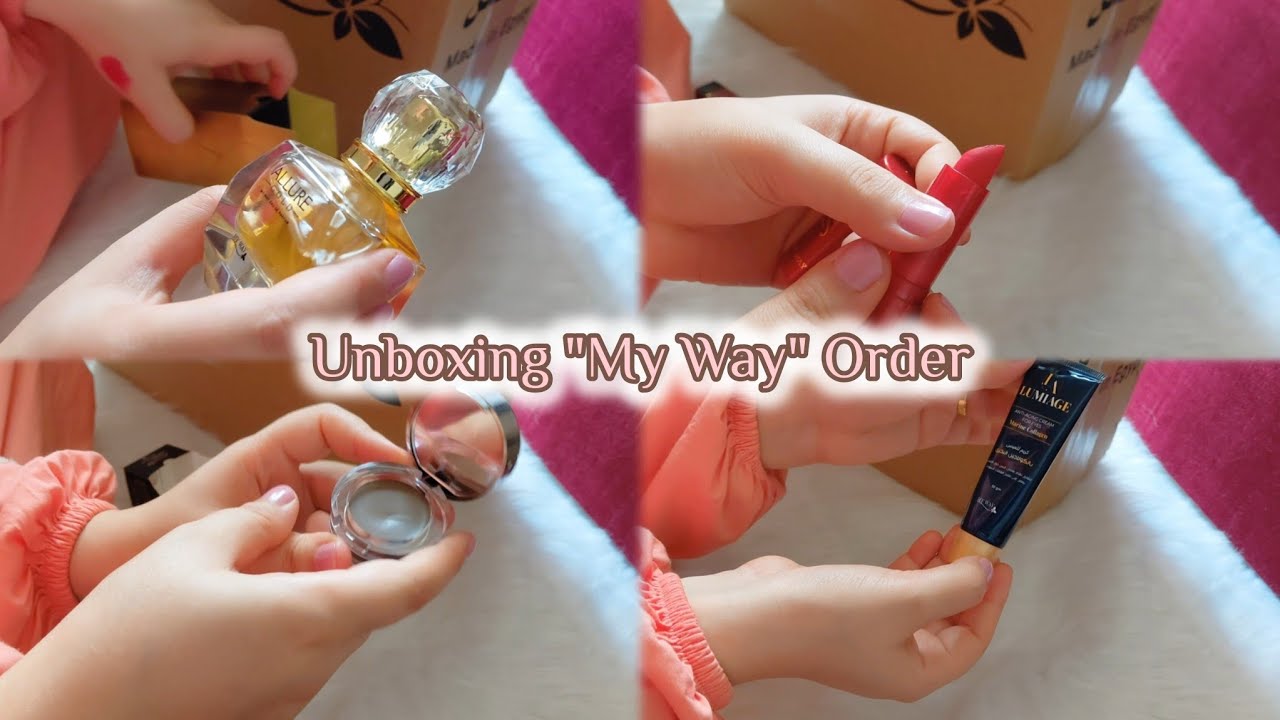يلا نعمل Unboxing لأوردر My Way مع بعض ♡
