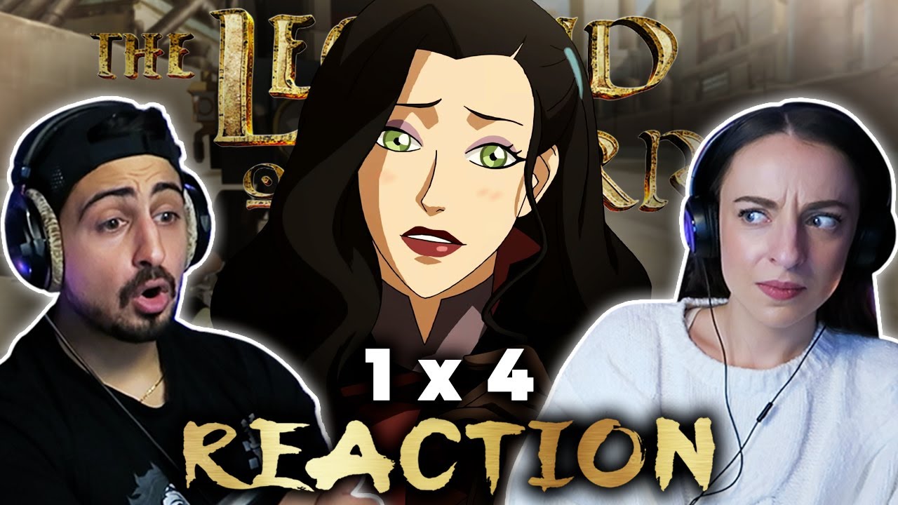 ASAMI is suss.... *THE LEGEND OF KORRA* Episode 4 REACTION!