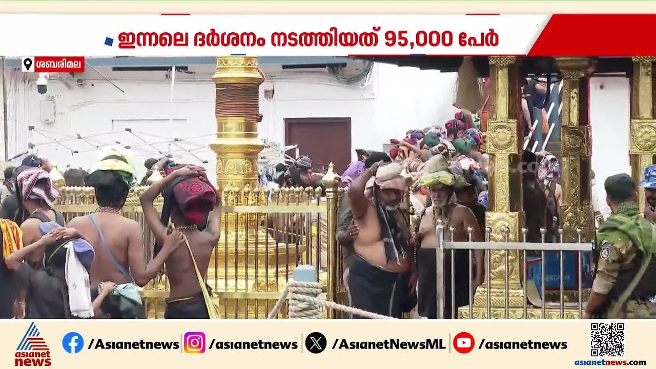 'ബുക്കിംഗ് രേഖകളില്ലാത്തവർക്ക് ദർശനമില്ല'   ശബരിമലയിൽ നിയന്ത്രണങ്ങൾ കടുപ്പിക്കാൻ പൊലീസ് | Sabarimala