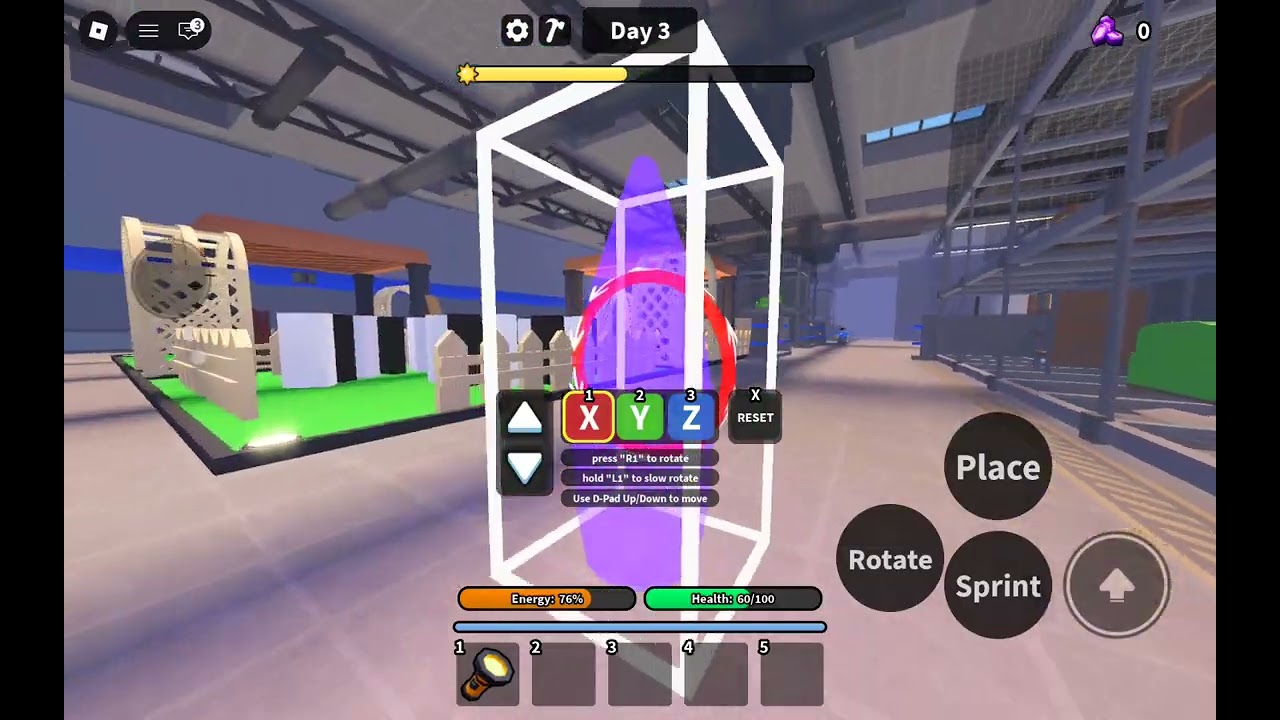 playing roblox gorintine zone (zombie borderline)
