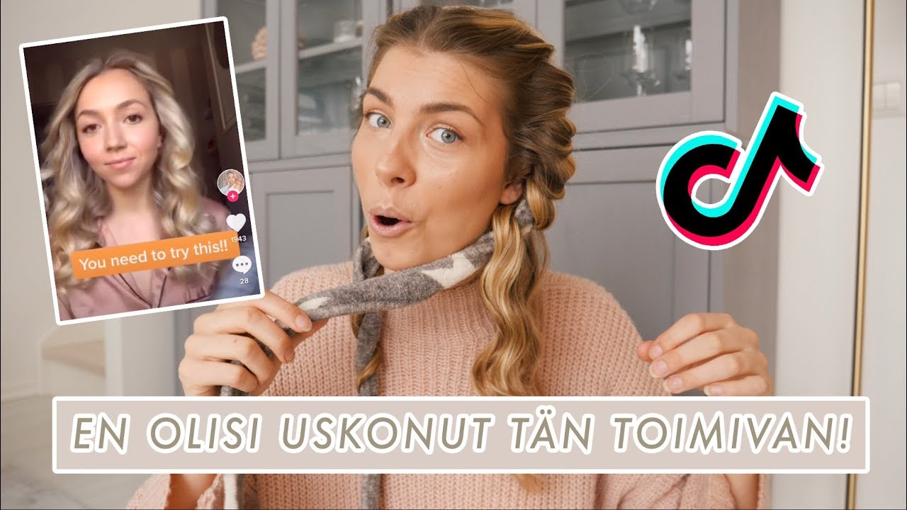LINDA TESTAA: Viraalit Tik Tok kiharat ilman lämpöä