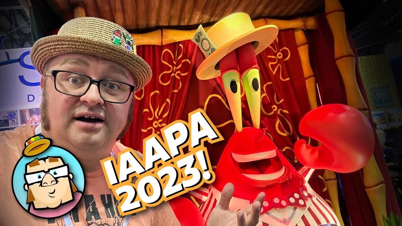 Amusement Park Trade Show!  IAAPA 2023 - Lots of Fun!  Brand New Theme Park Rides!  Animatronics!