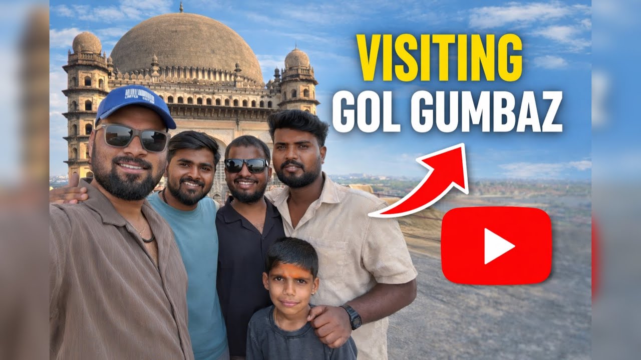 Visiting World Famous Golgumbaz😱👀| ವಿಜಯಪುರದ ಗೋಲಗುಮ್ಮಟಕ್ಕೆ ಭೇಟಿ !!😮