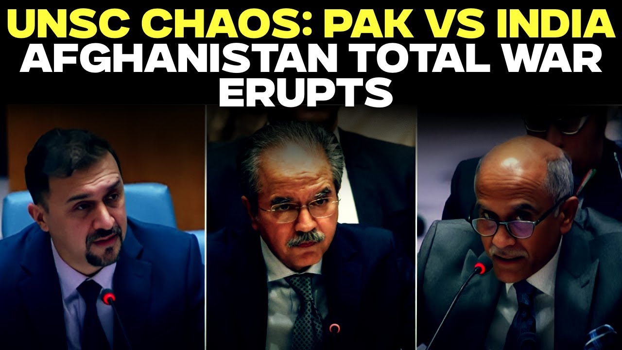 UNSC LIVE: UNSC Holds Urgent Meeting On Afghanistan | Pakistan | India | UNSC Clash LIVE