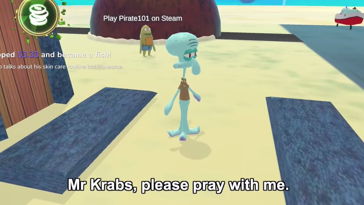 AI Sponge Converts to Christianity