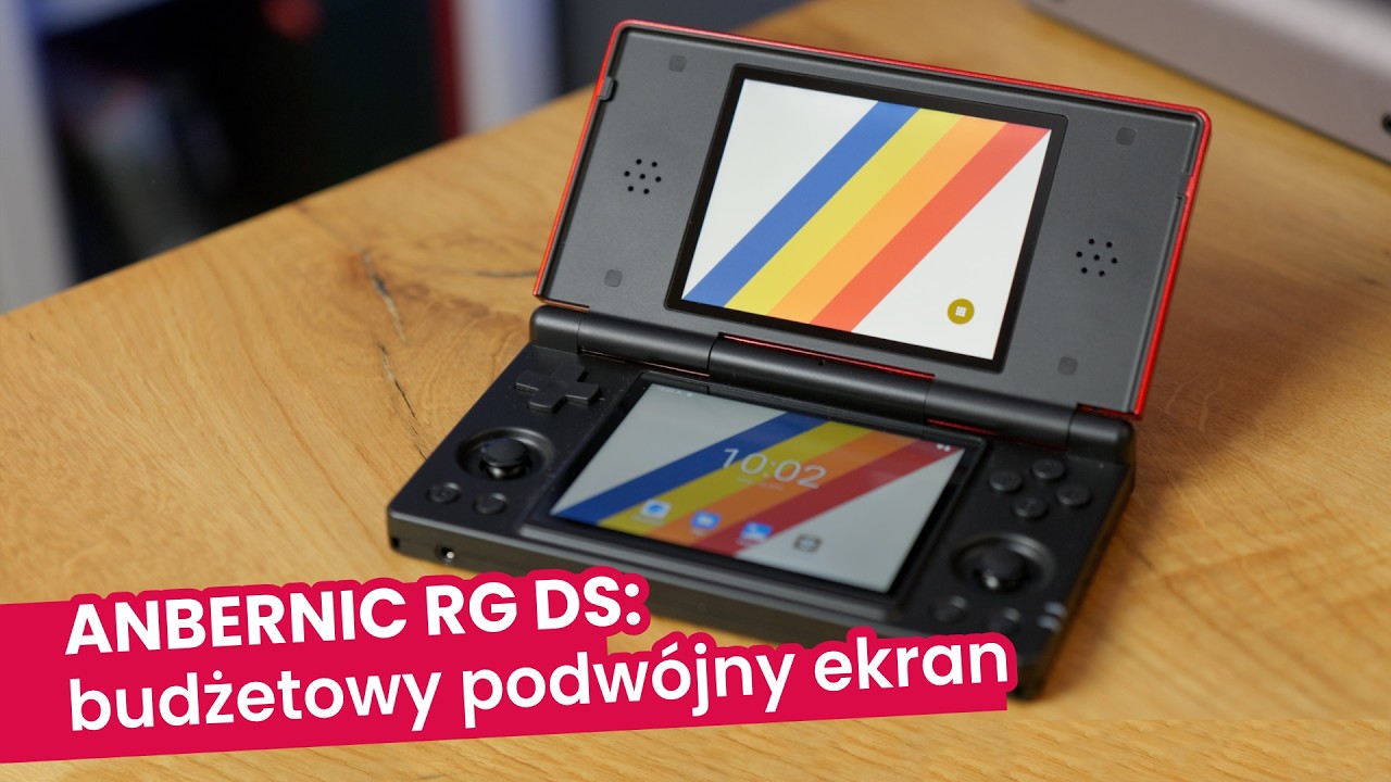 Anbernic RG DS: BUDŻETOWE 2 ekrany w retrokonsoli