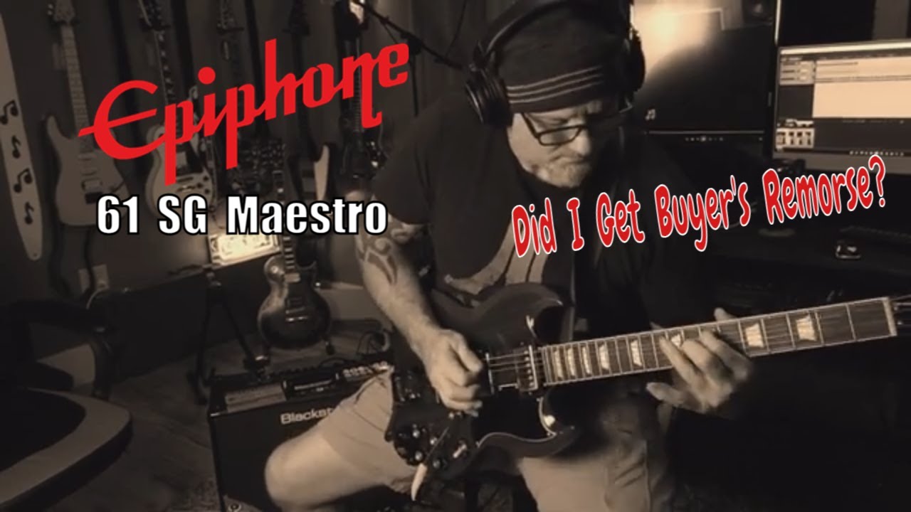 Epiphone's  61 SG Maestro Vibrola Guitar -  Was it Worth it?