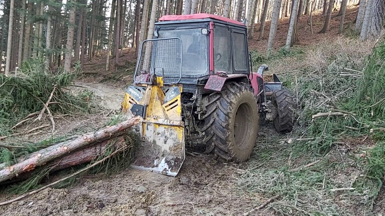 Práce v lese Belarus & uniforest 65H