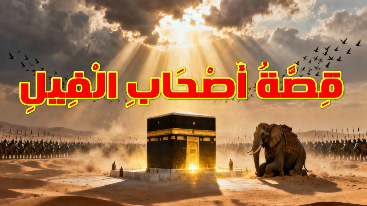 ..قِصَّةُ أَصْحَابِ الْفِيلِ ..مَلْحَمَةُ الْكَعْبَةِ الْخَالِدَة
