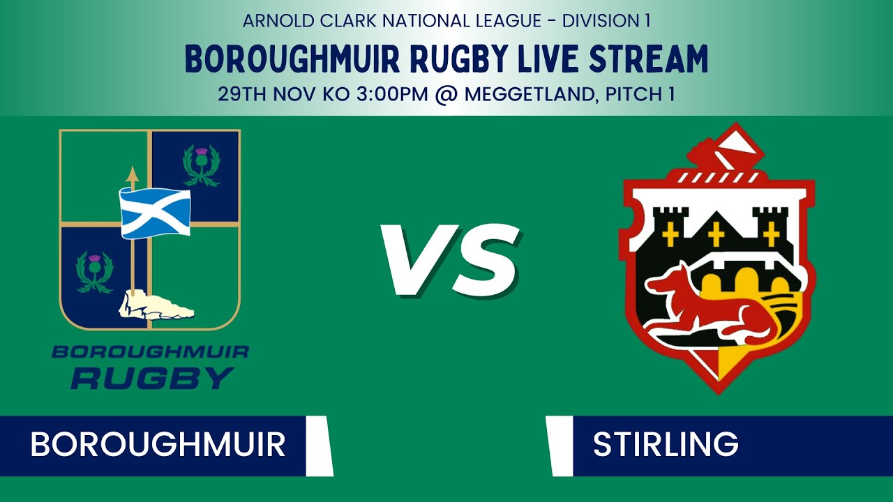 Boroughmuir vs Stirling, 29nd November 2025
