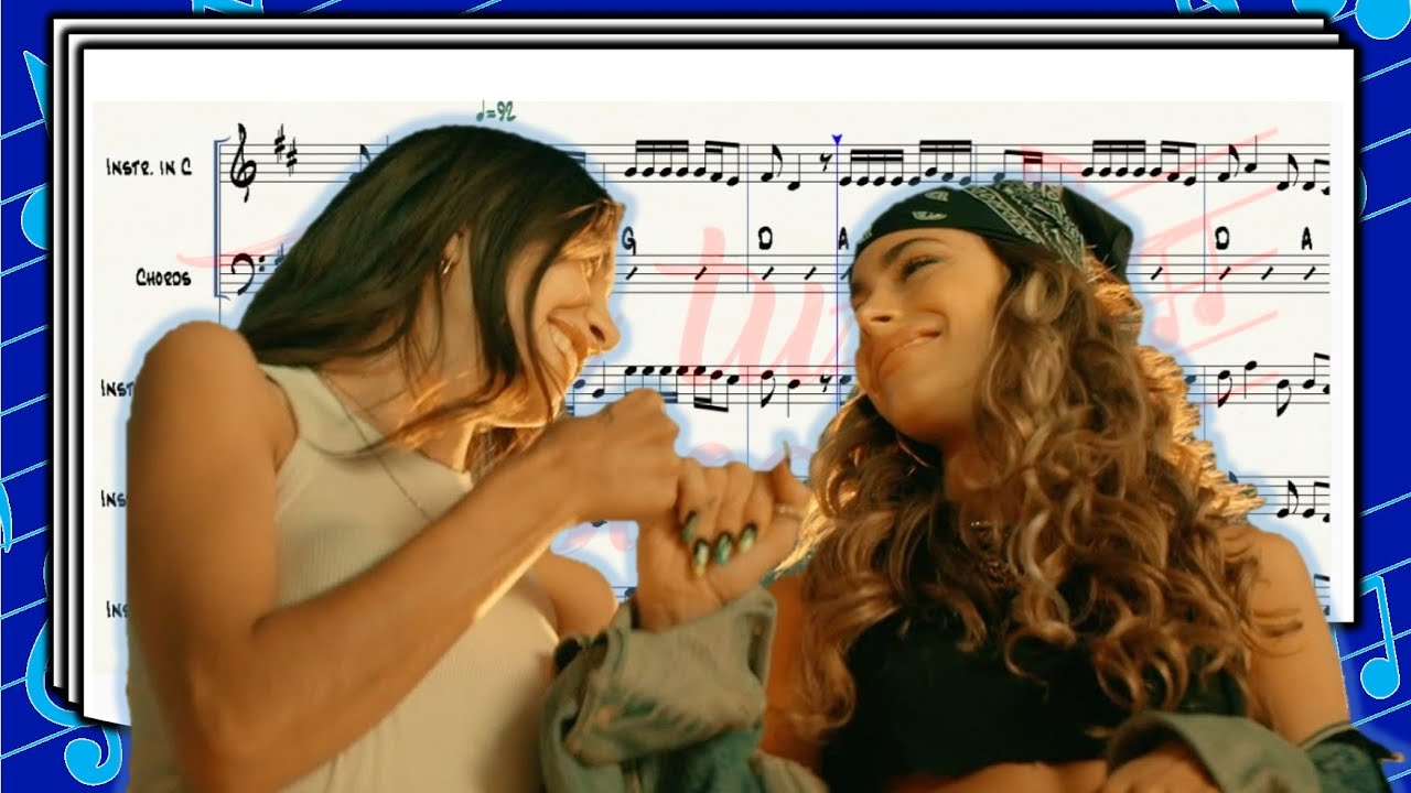 TINI, Maria Becerra - Miénteme PARTITURA