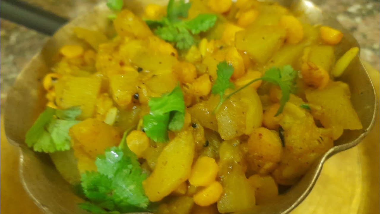 lauki or chana ki sabji