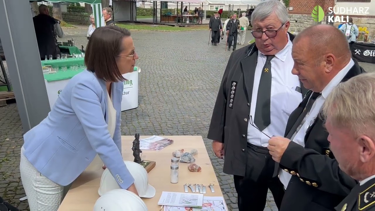 Südharz Kali beim Thüringer Bergmannstag 2023 in Bleicherode