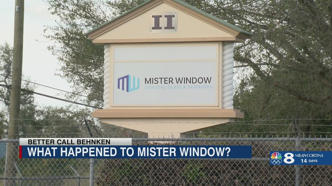 Customers of Mister Window say projects not done, office closed for 