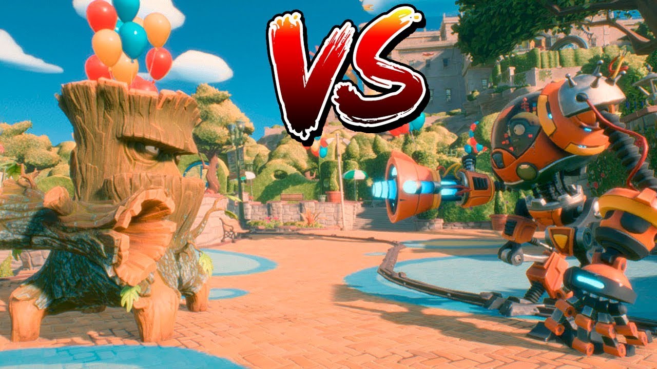 ROBLE VS Z-MECH | Plants Vs Zombies: Battle For Neighborville