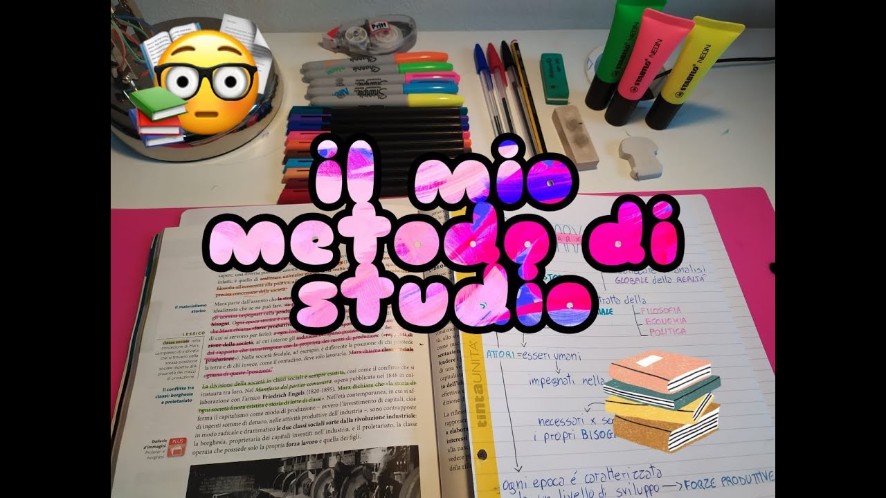 Il mio metodo di studio!!!! *dislessia*