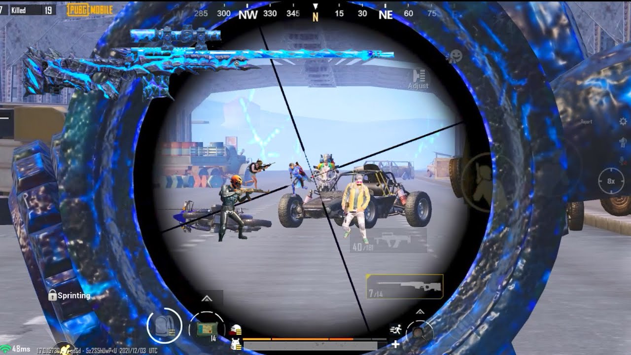 Omg!! REAL INSANE AWM FIGHT in the BRIDGE😱Pubg Mobile