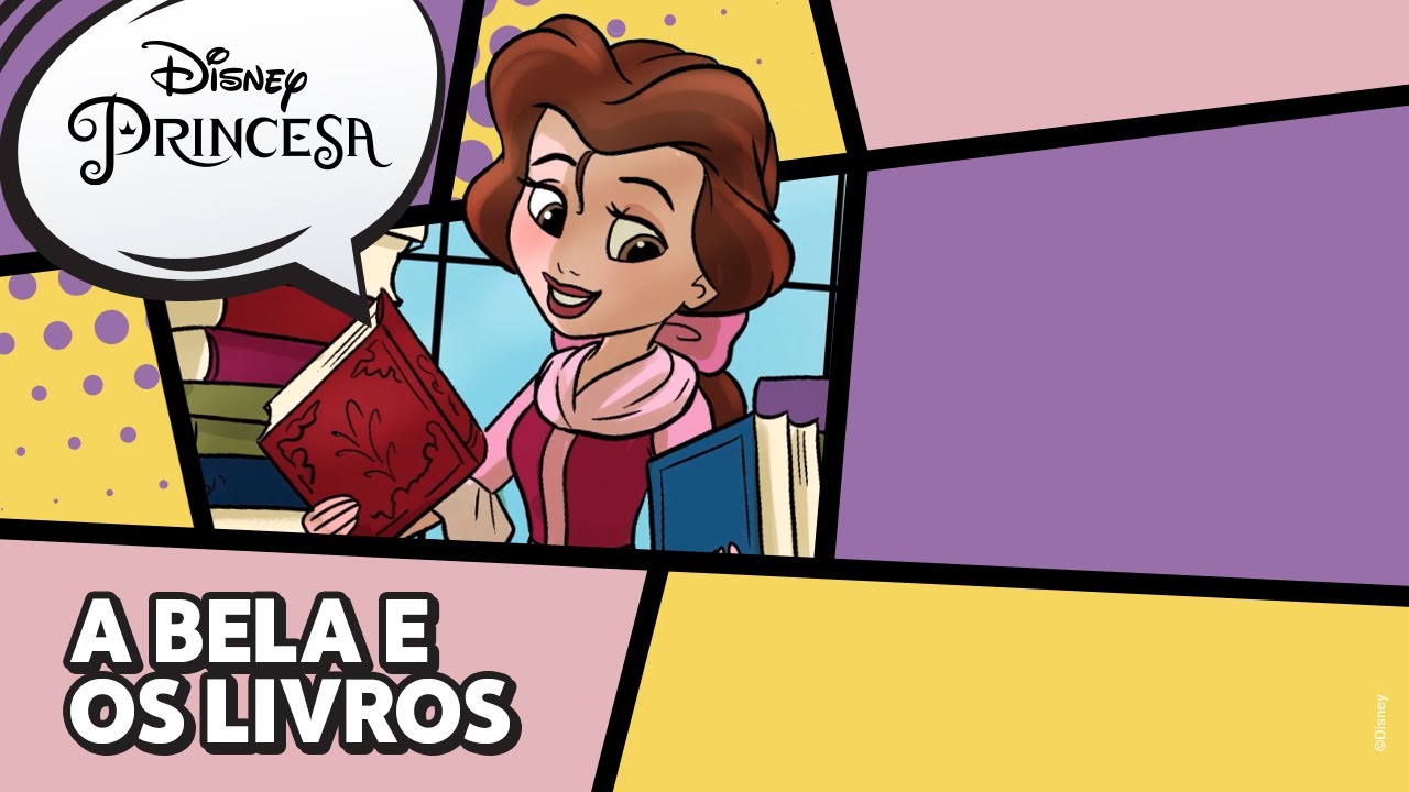 Bela | A Bela e os Livros | Disney Princesa