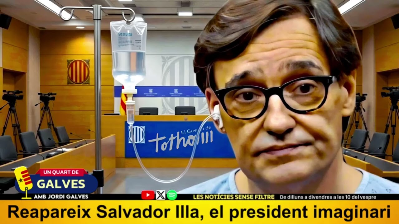 Reapareix Salvador Illa, el president imaginari, fatu, feble i fantasmal /2026 02 16