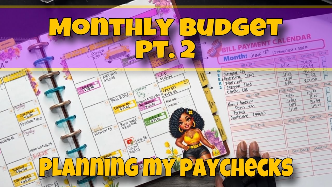 June Budget pt. 2 | How I do a monthly budget| Budget Community