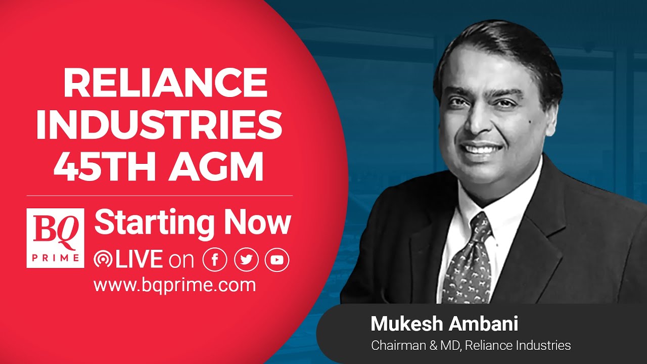 Watch Live: Reliance Industries' 45th AGM