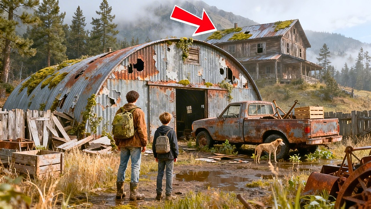 When We Were Homeless, I Bought a $18 Mountain Quonset Hut —What Was Hidden Inside Changed Us