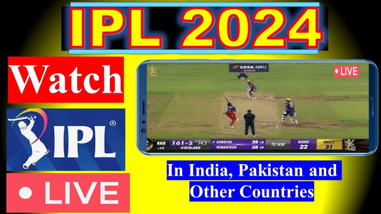 How to Watch IPL Live in Mobile | How to Watch IPL 2024 in Pakistan and Other Countries #ipl2024