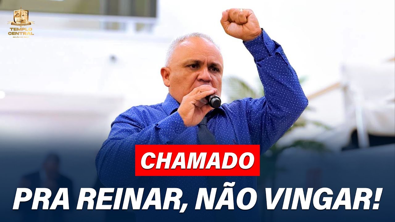CHAMADO PRA REINAR, NÃO VINGAR! #pastorezequias #deus #fé