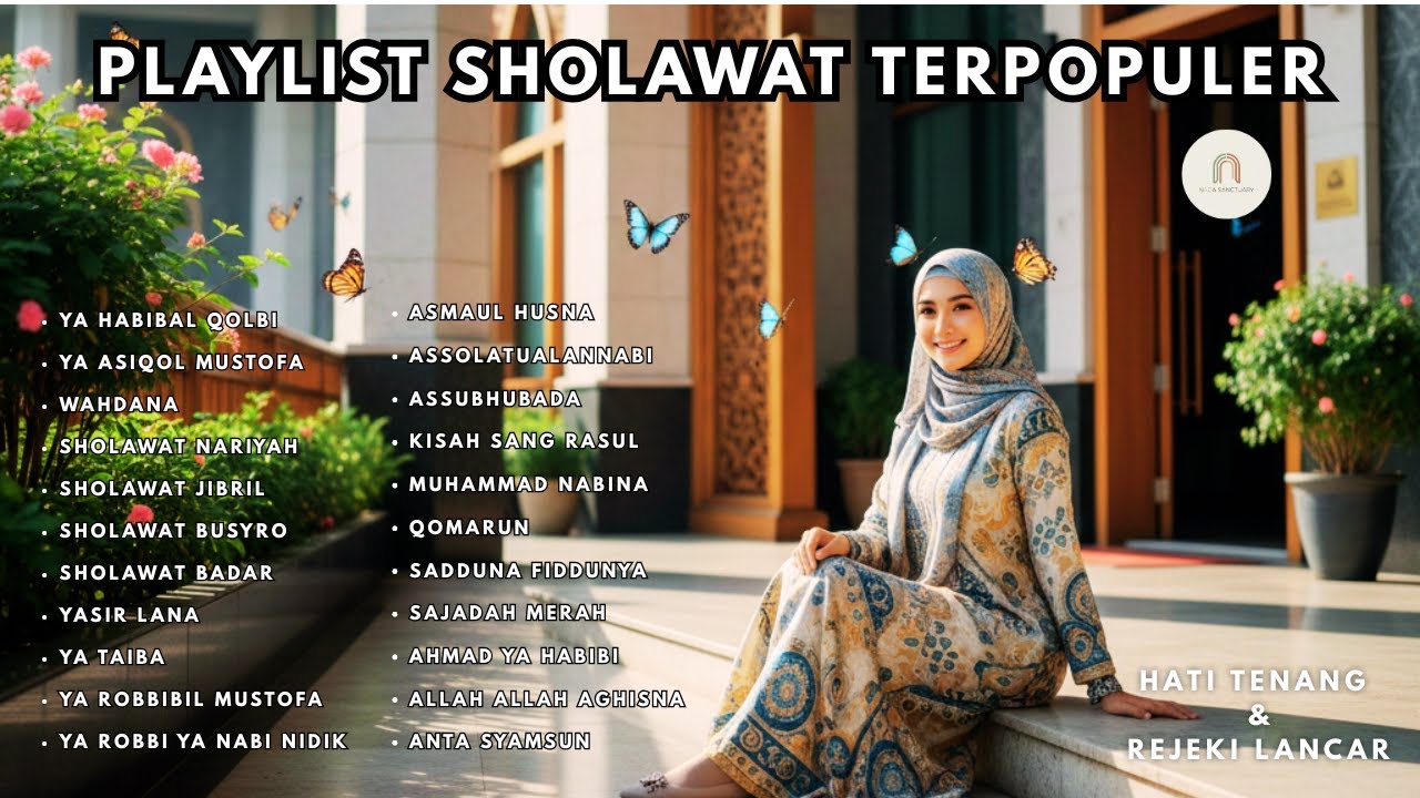 KUMPULAN SHOLAWAT AKUSTIK TERPOPULER 2025 | SUARA MERDU BIKIN HATI TENANG & REJEKI LANCAR