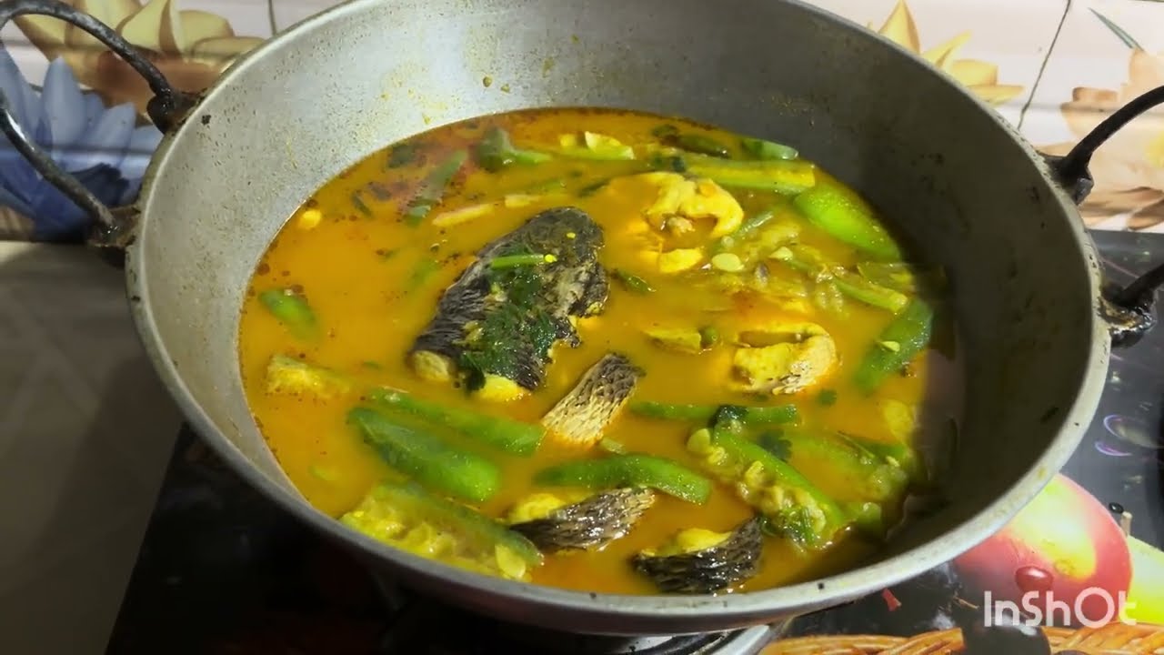 আজি আলু ভোলেৰে মাছ বনালো♥️♥️