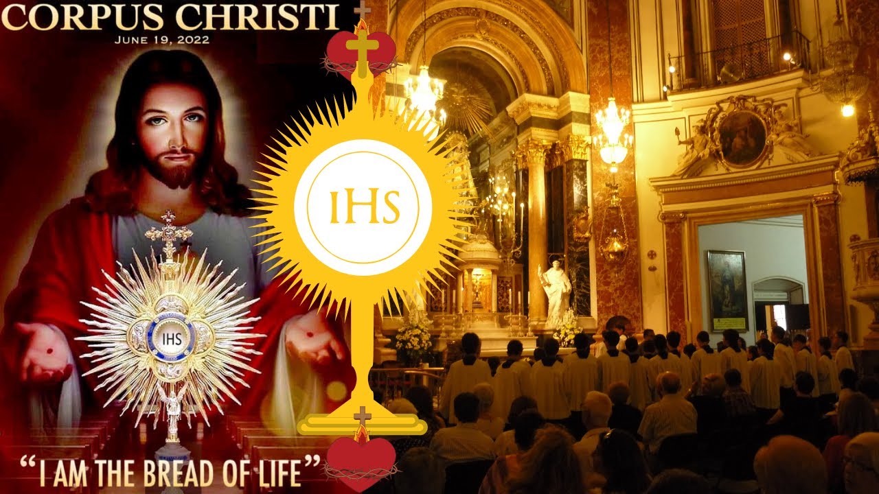 Beautiful Outdoor Eucharistic Adoration  in Berlin, Germany  - Corpus Christi 19-June 2022