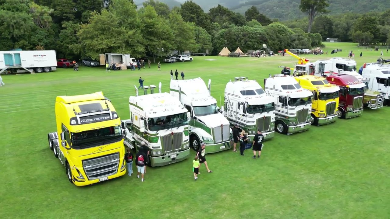 Wellington Truck and Transport Show 2026 Drone Footage