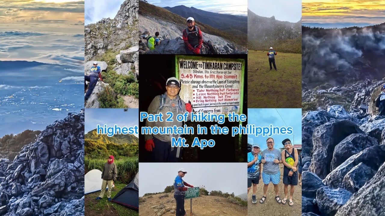 Mt. Apo via Sta. Cruz Bansalan Trail 2025| The highest mountain in the Philippines #couplegoalshike