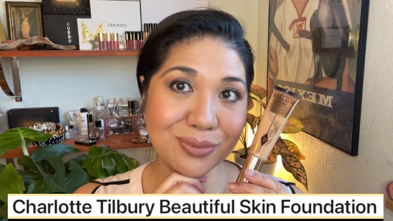 *NEW* CHARLOTTE TILBURY BEAUTIFUL SKIN FOUNDATION First Impressions & Review on Tan / Brown Skin