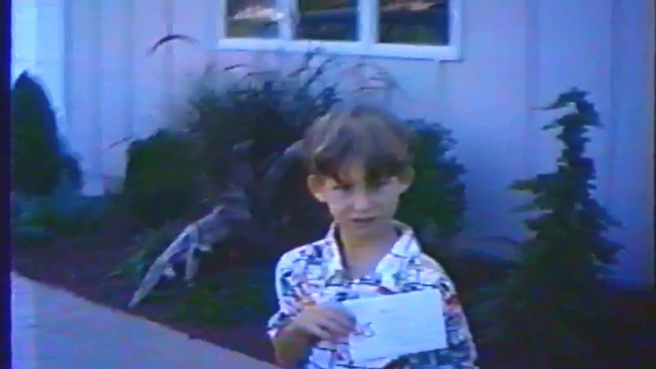 Sept 1994 First Day of School David Adam & Cory