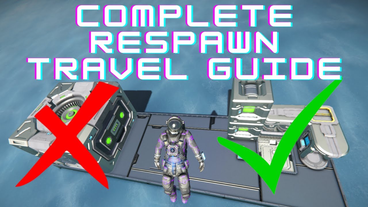 Complete Respawn Travel Guide - Getting Around In Space Engineers.