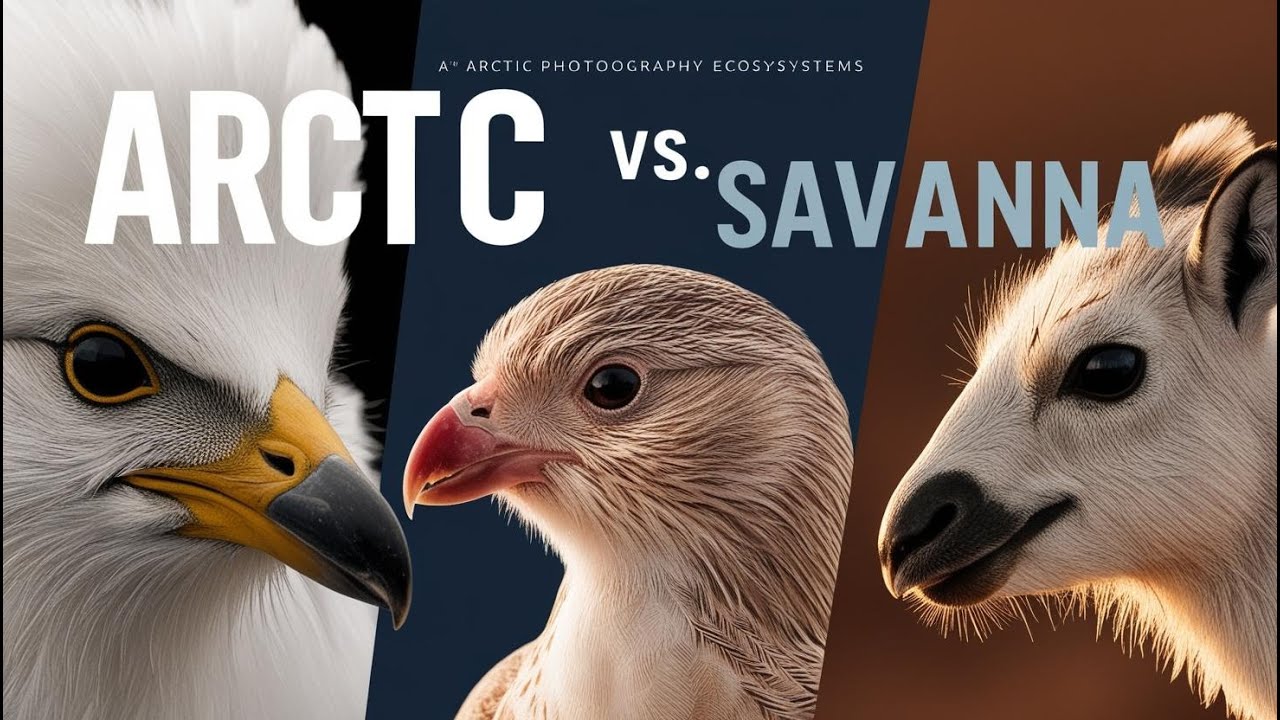 Arctic vs Savanna: Extreme Wildlife Showdown!