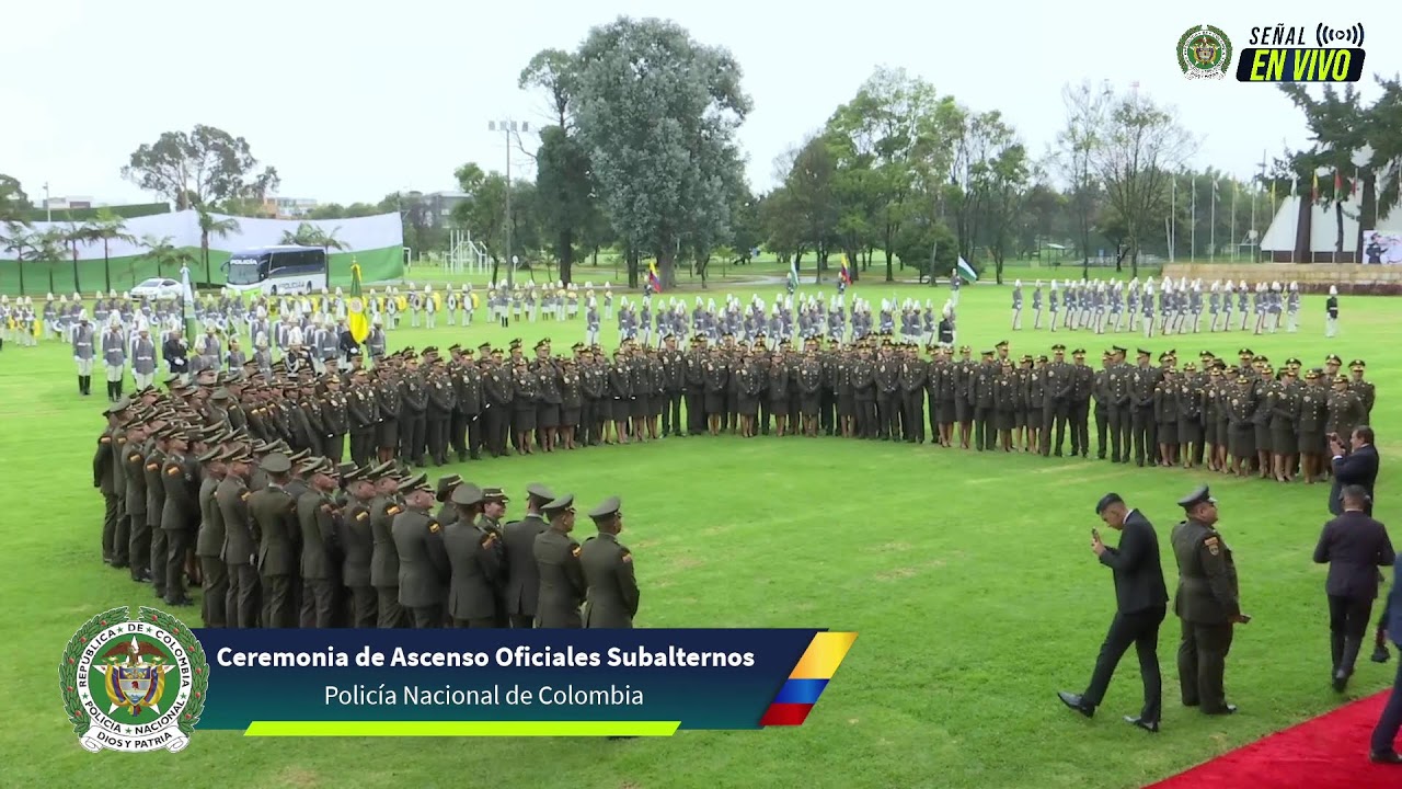 #EnVivo | Ascenso de Oficiales Subalternos Policía Nacional