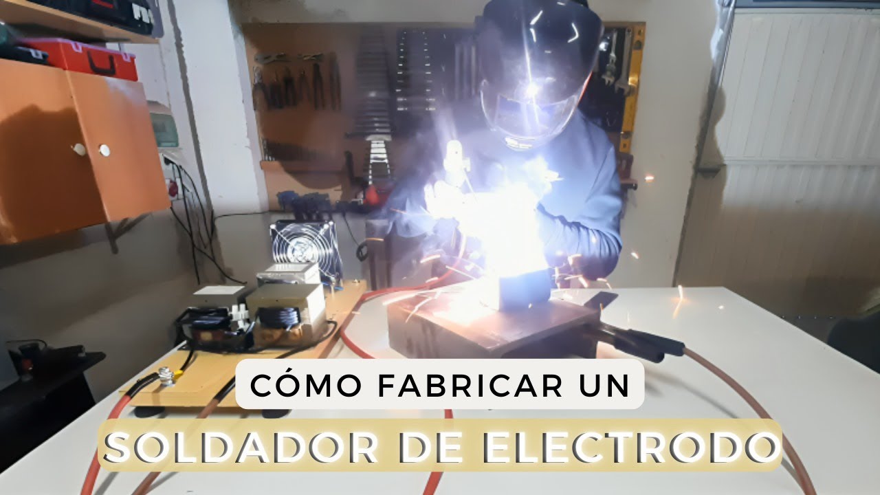 COMO FABRICAR UN SOLDADOR DE ELECTRODO