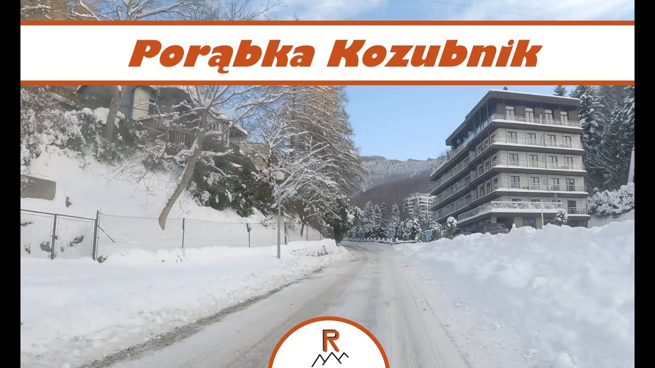 Trasa zimowa - Porąbka Kozubnik [12.2023] TimeLapse