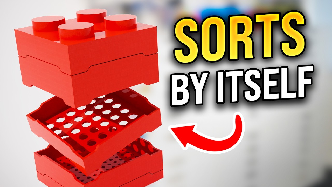 I Built a DIY Automated LEGO Sorter