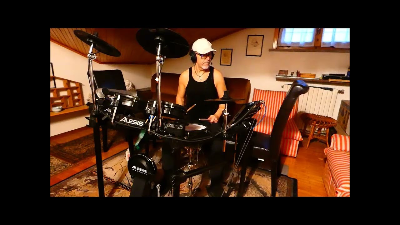 1987 Pet Shop Boys - It's A Sin (drum cover - fair use)