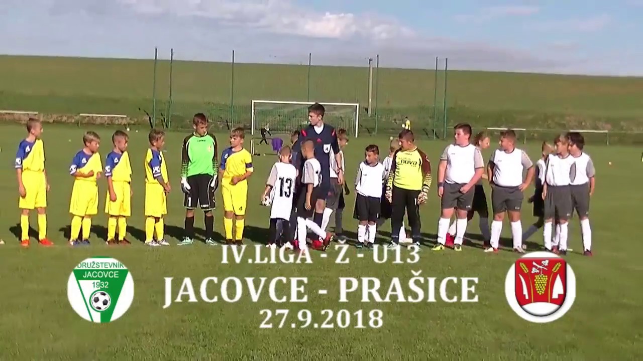 Futbal U13: Jacovce - Prašice 27.9.2018 - Test kamery JVC