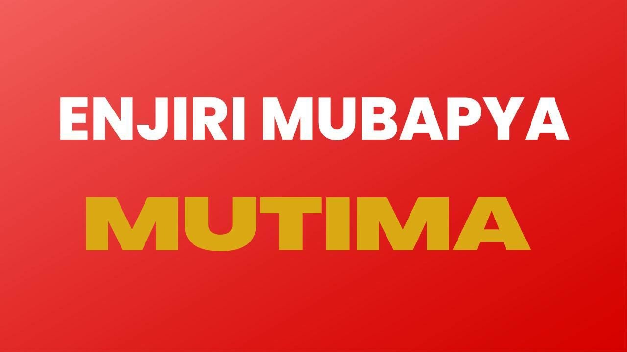 Enjiri Mubapya,Mutima/Heart at MCF #mcf #gospel