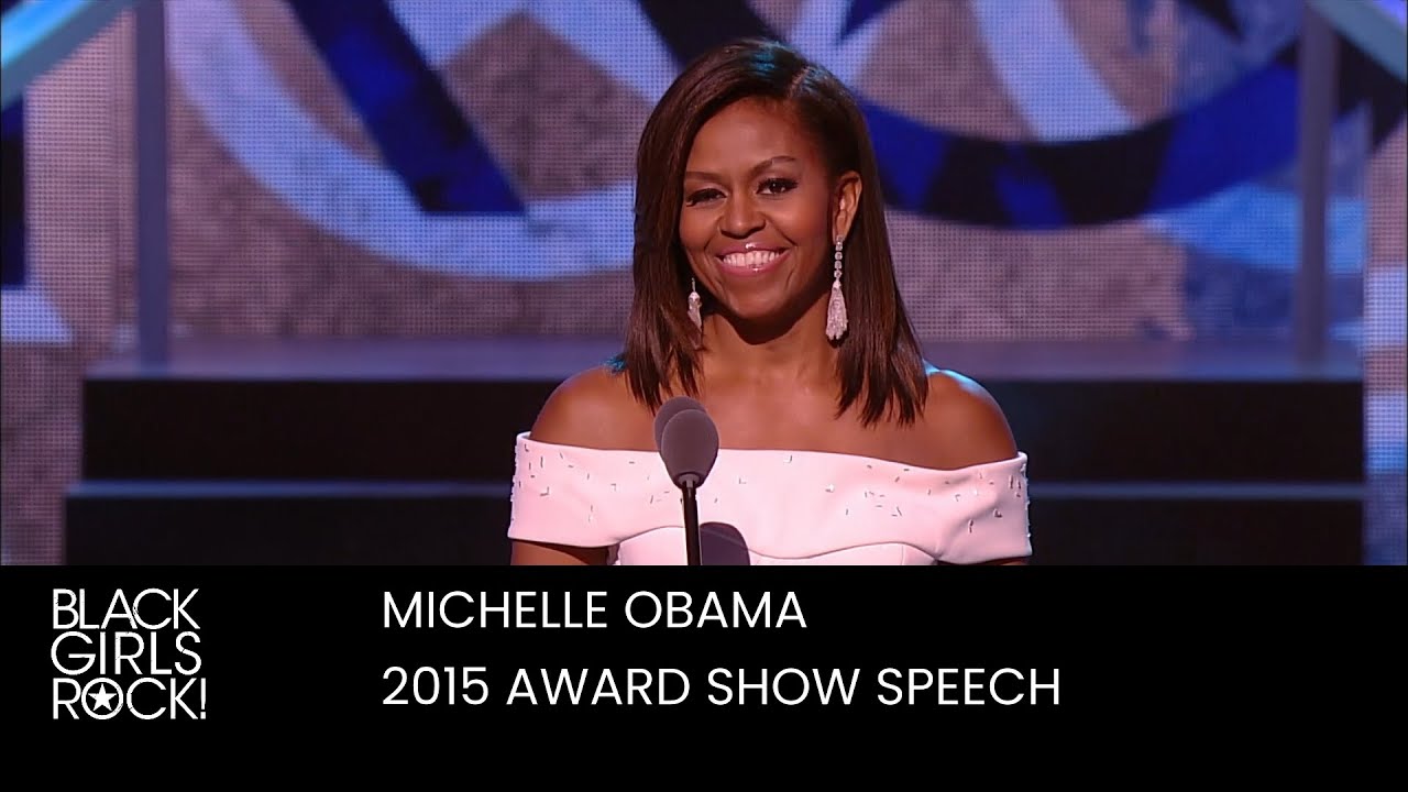 Мишель Обама на церемонии вручения премии BGR! Awards 2015 | BLACK GIRLS ROCK!