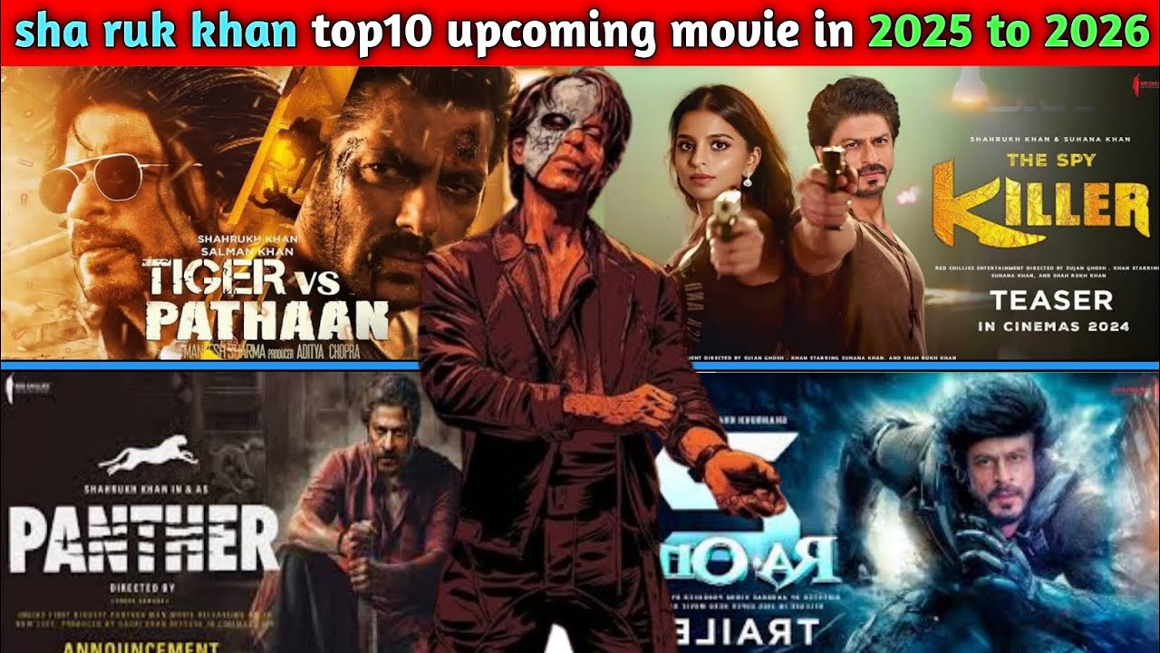 shaRukkhan top 10 upcoming movie in 2025 to 2026 l how to make a short l